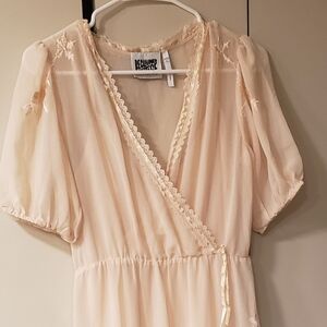 Reclaimed Vintage Sheer Maxi Dress